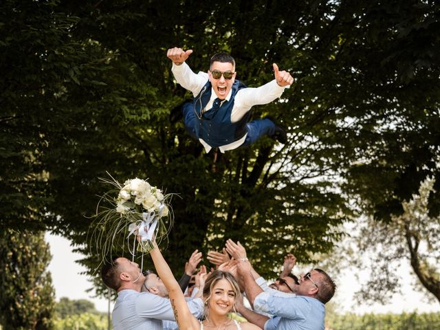 Il matrimonio di Davide  e Valentina  a Corte Franca, Brescia 11