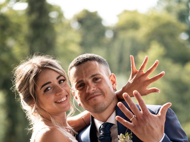 Il matrimonio di Davide  e Valentina  a Corte Franca, Brescia 12