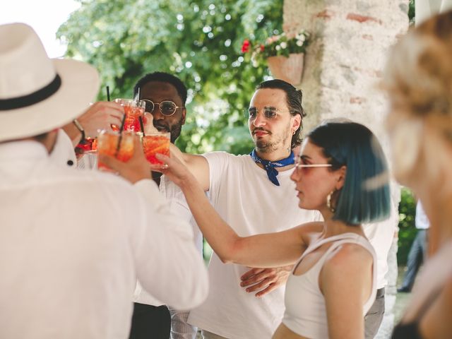 Il matrimonio di Davide e Erika a Comignago, Novara 130