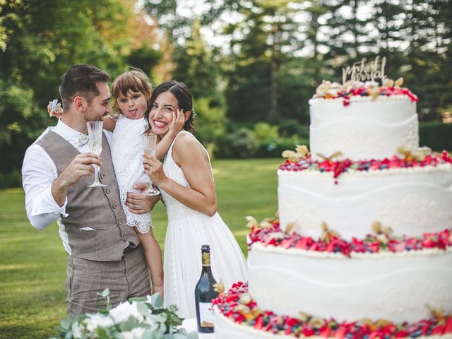 Il matrimonio di Davide e Erika a Comignago, Novara 149