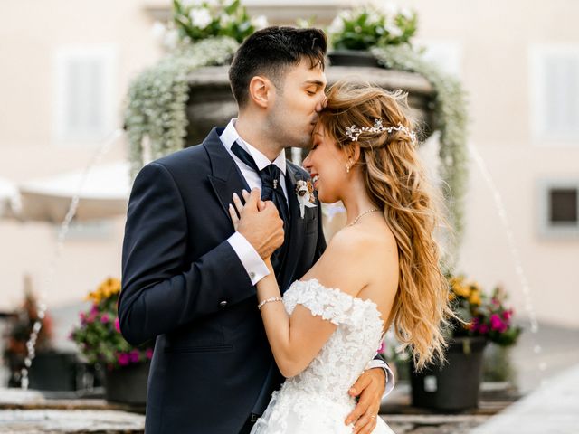 Il matrimonio di Mirko e Vanessa a Marino, Roma 55