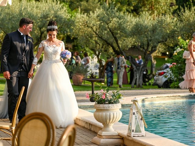Il matrimonio di Nicole e Fabrizio a Sant&apos;Angelo Romano, Roma 19