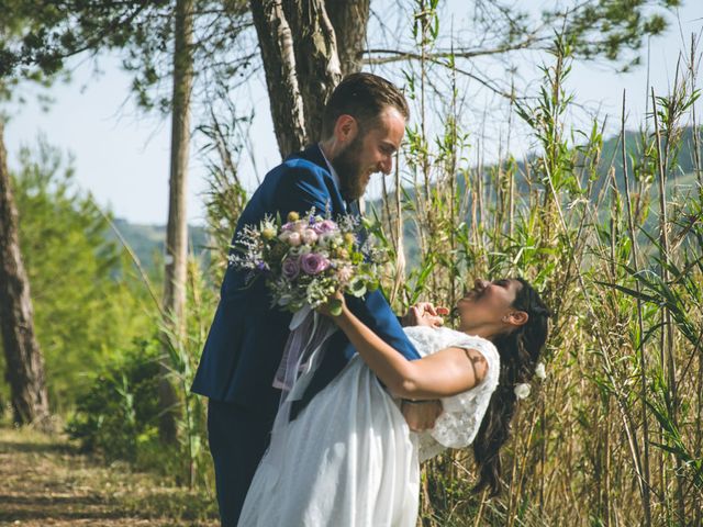 Il matrimonio di Christian e Carolina a Pomarance, Pisa 81