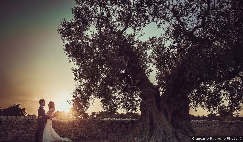 Il matrimonio di Luca e Claire a Noci, Bari