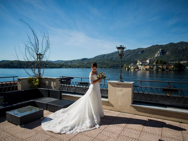 Il matrimonio di Luca e Francesca a Orta San Giulio, Novara 27