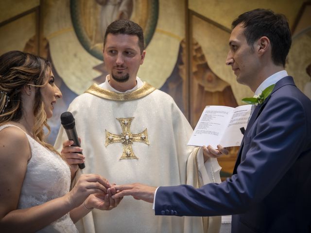 Il matrimonio di Matteo e Francesca a Monte Porzio Catone, Roma 44