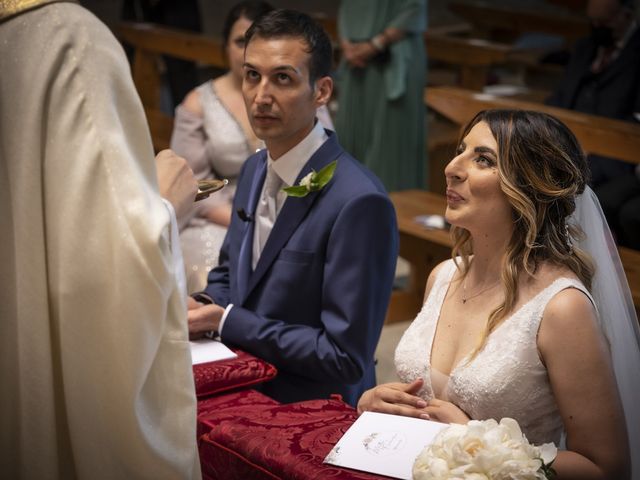 Il matrimonio di Matteo e Francesca a Monte Porzio Catone, Roma 46