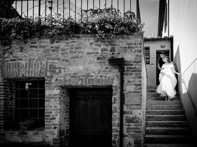Il matrimonio di Ciaran e Bianca a Asciano, Siena 12