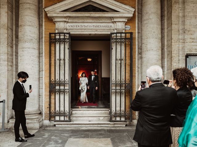 Il matrimonio di John e Kanae a Roma, Roma 41