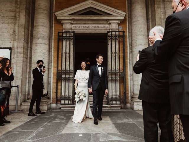 Il matrimonio di John e Kanae a Roma, Roma 43