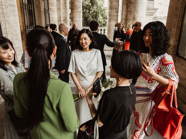 Il matrimonio di John e Kanae a Roma, Roma 48