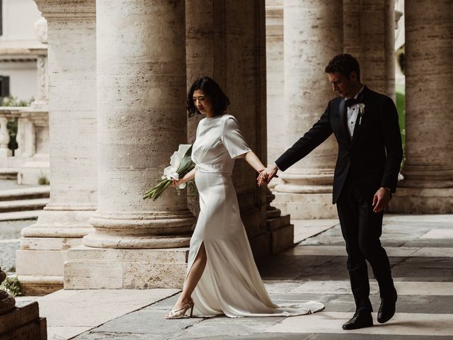 Il matrimonio di John e Kanae a Roma, Roma 58