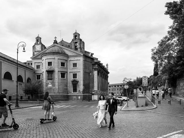 Il matrimonio di John e Kanae a Roma, Roma 71