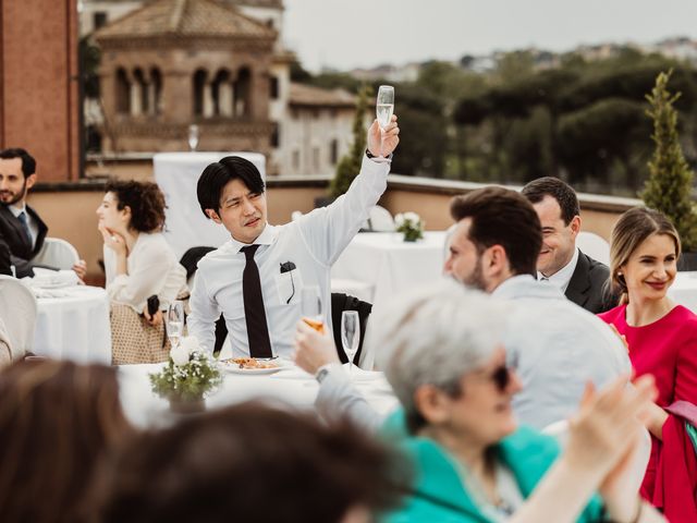 Il matrimonio di John e Kanae a Roma, Roma 76