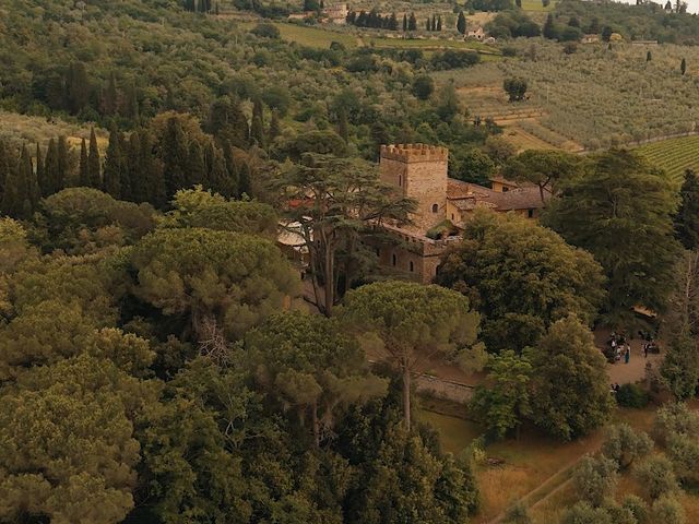 Il matrimonio di Lorenzo e Rebecca a Barberino Val d'Elsa, Firenze 1