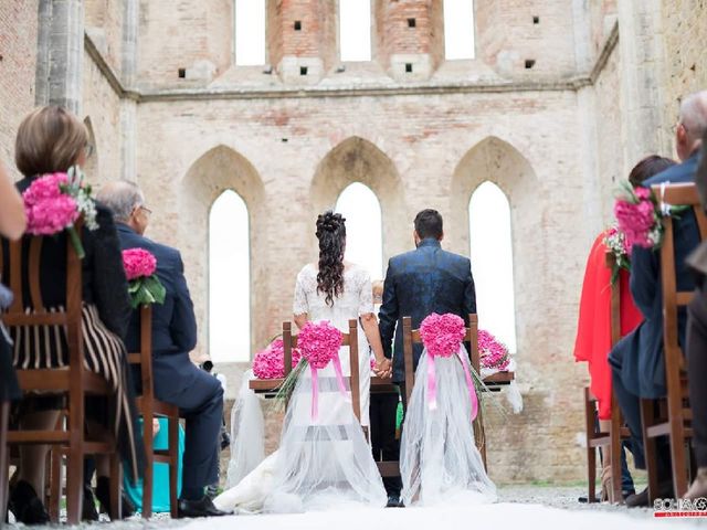 Il matrimonio di Giuseppe e Francesca a Chiusdino, Siena 4