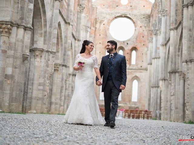 Il matrimonio di Giuseppe e Francesca a Chiusdino, Siena 6