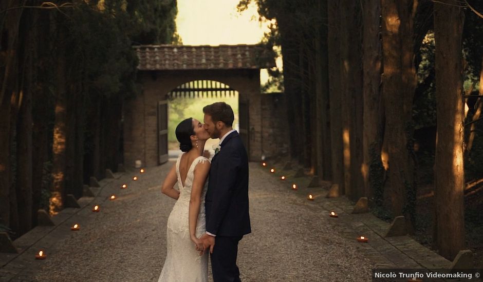 Il matrimonio di Lorenzo e Rebecca a Barberino Val d'Elsa, Firenze