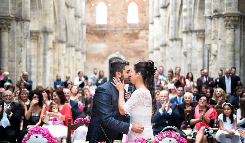 Il matrimonio di Giuseppe e Francesca a Chiusdino, Siena