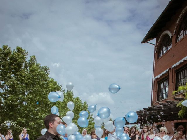 Il matrimonio di Valentino e Valentina a Montiglio Monferrato, Asti 18