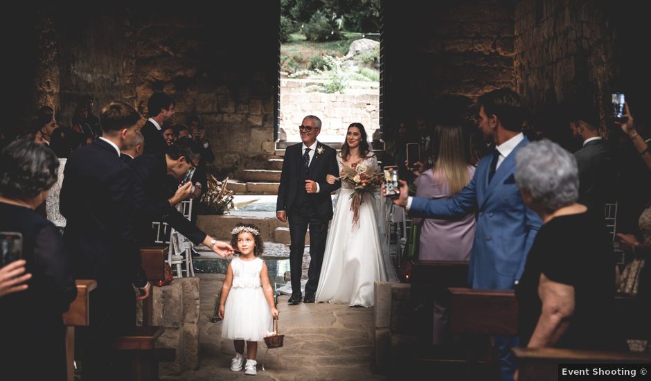 Il matrimonio di Francesca e Carmine a Tuscania, Viterbo