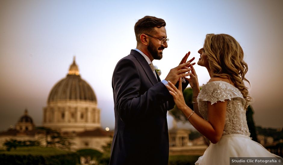 Il matrimonio di Aurora e Sirio a Roma, Roma