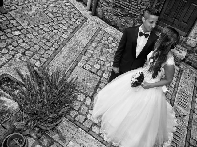 Il matrimonio di marco e valentina a Guidonia Montecelio, Roma 16