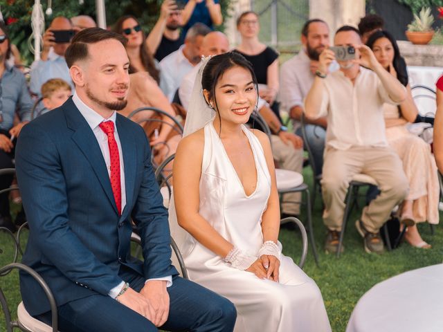 Il matrimonio di Michele e Amphaiphone a Longare, Vicenza 11