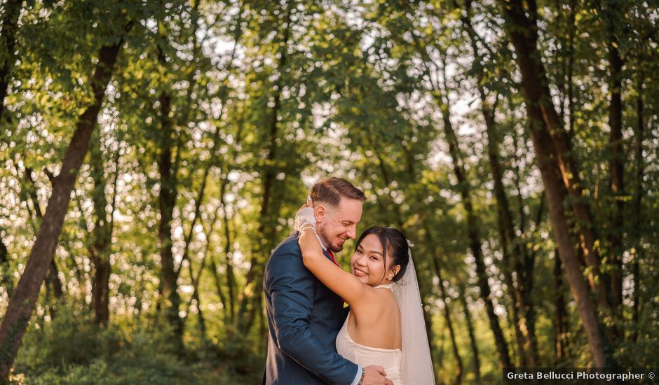 Il matrimonio di Michele e Amphaiphone a Longare, Vicenza