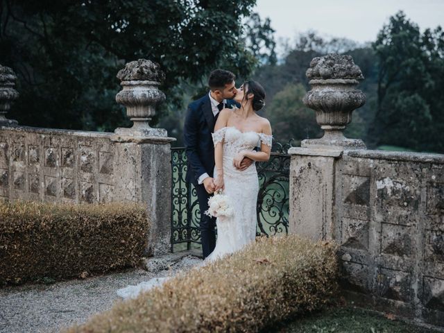 Il matrimonio di Davide e Federica a Arese, Milano 92