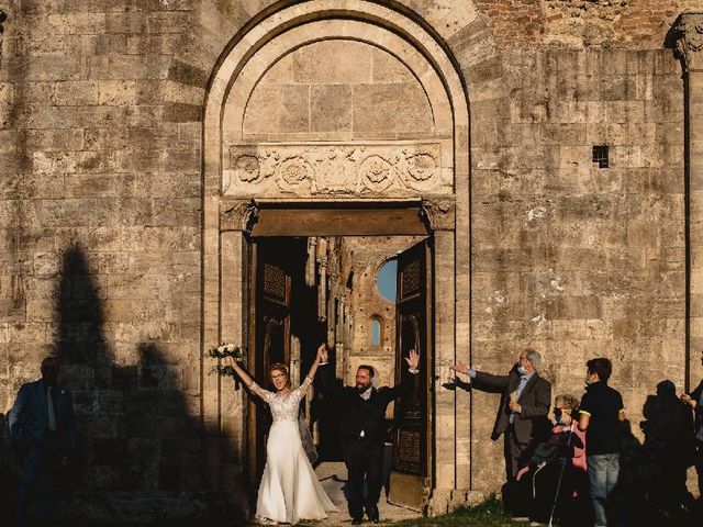 Il matrimonio di Debora e Luca a Chiusdino, Siena 6