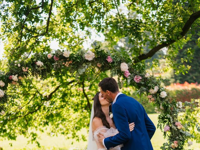 Il matrimonio di Alberto e Sara a Imbersago, Lecco 25