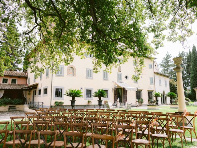 Il matrimonio di Christopher e Alena a Montespertoli, Firenze 27
