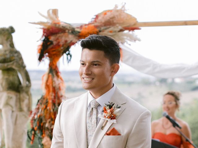 Il matrimonio di Christopher e Alena a Montespertoli, Firenze 32