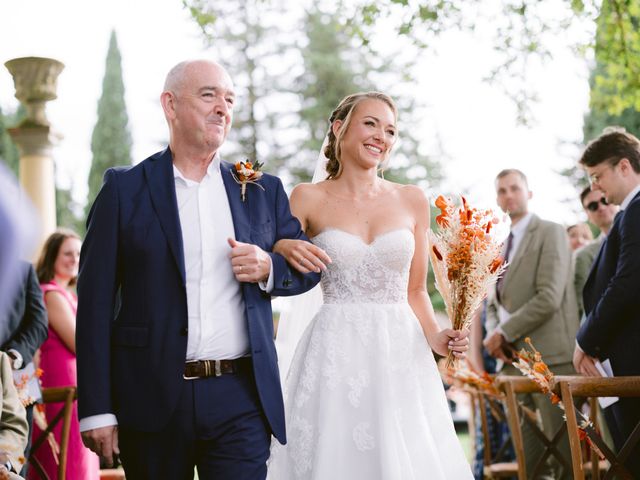 Il matrimonio di Christopher e Alena a Montespertoli, Firenze 34