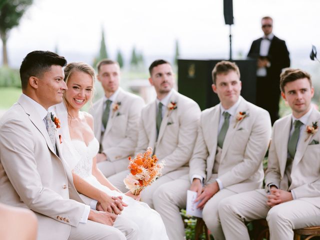 Il matrimonio di Christopher e Alena a Montespertoli, Firenze 37