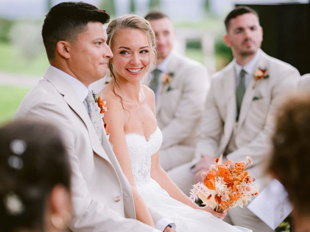 Il matrimonio di Christopher e Alena a Montespertoli, Firenze 39