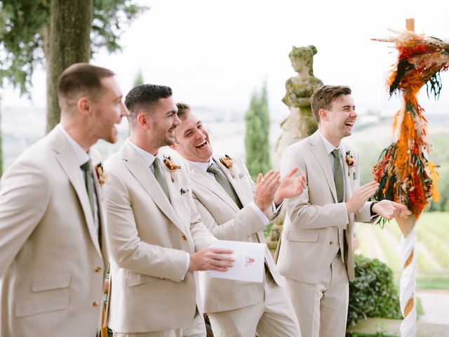 Il matrimonio di Christopher e Alena a Montespertoli, Firenze 47