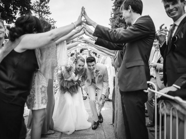 Il matrimonio di Christopher e Alena a Montespertoli, Firenze 63