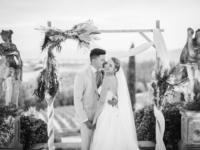 Il matrimonio di Christopher e Alena a Montespertoli, Firenze 75