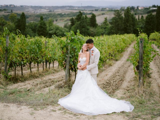 Il matrimonio di Christopher e Alena a Montespertoli, Firenze 2