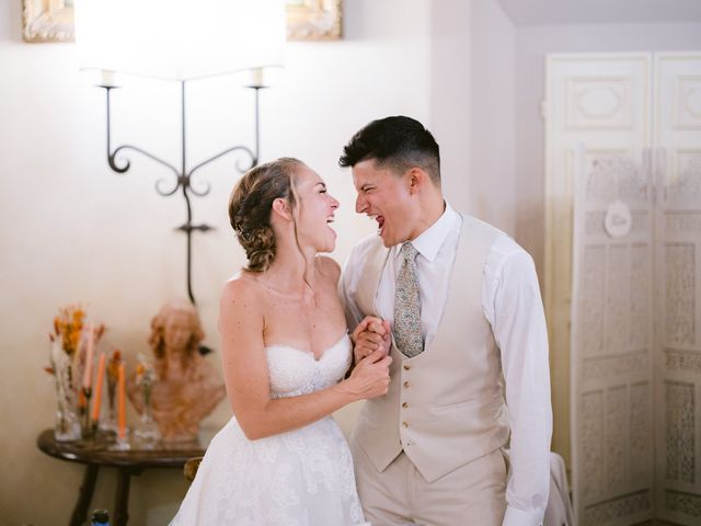 Il matrimonio di Christopher e Alena a Montespertoli, Firenze 105