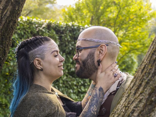 Il matrimonio di Jader e Martina a Cuveglio, Varese 28