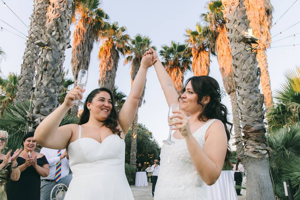 Le nozze di Erica e Chiara