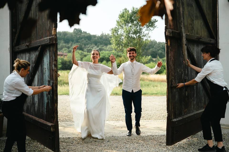 Le nozze di Sara e Nicolò