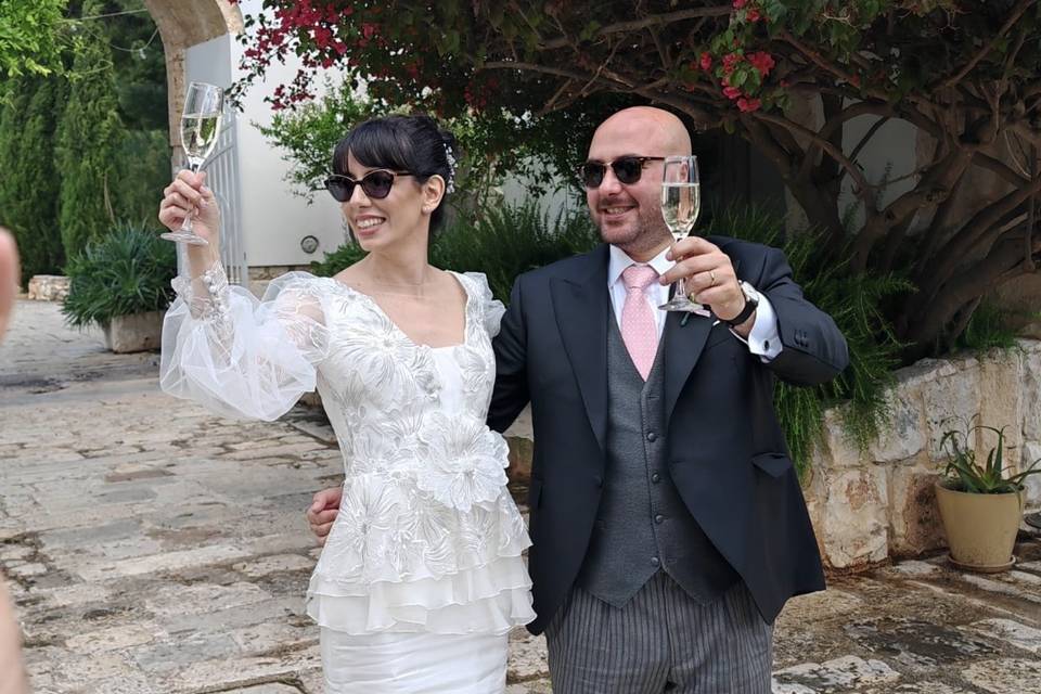 Le nozze di Giorgia e Nicola