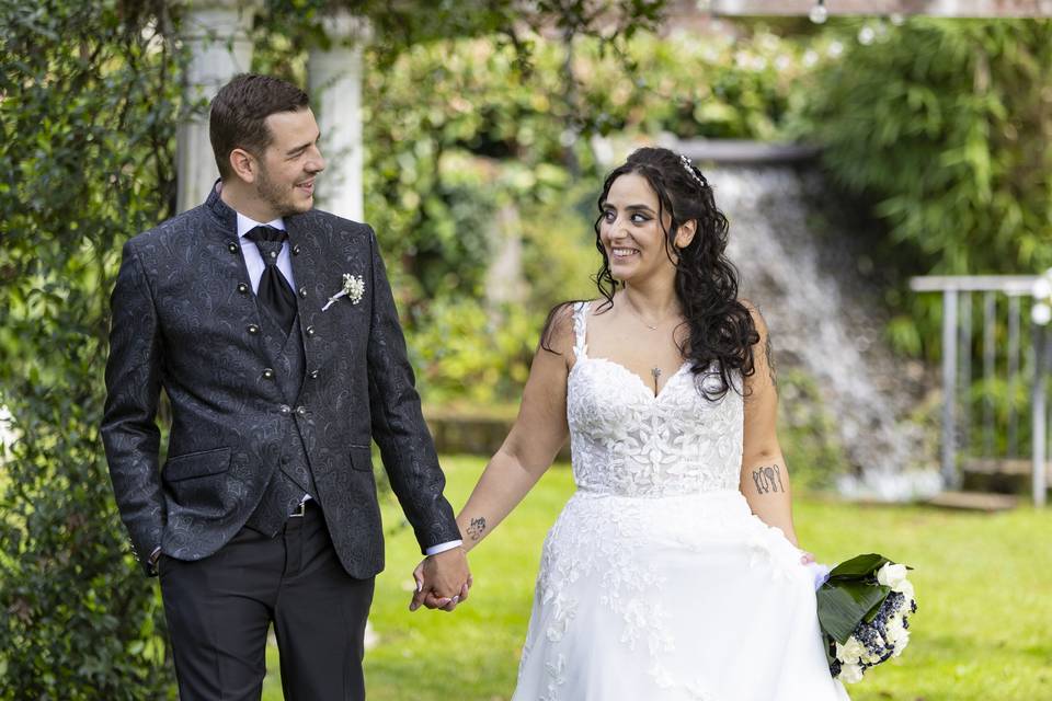 Le nozze di Samantha e Patrick