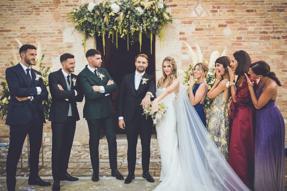 Le nozze di Mattia e Claudia