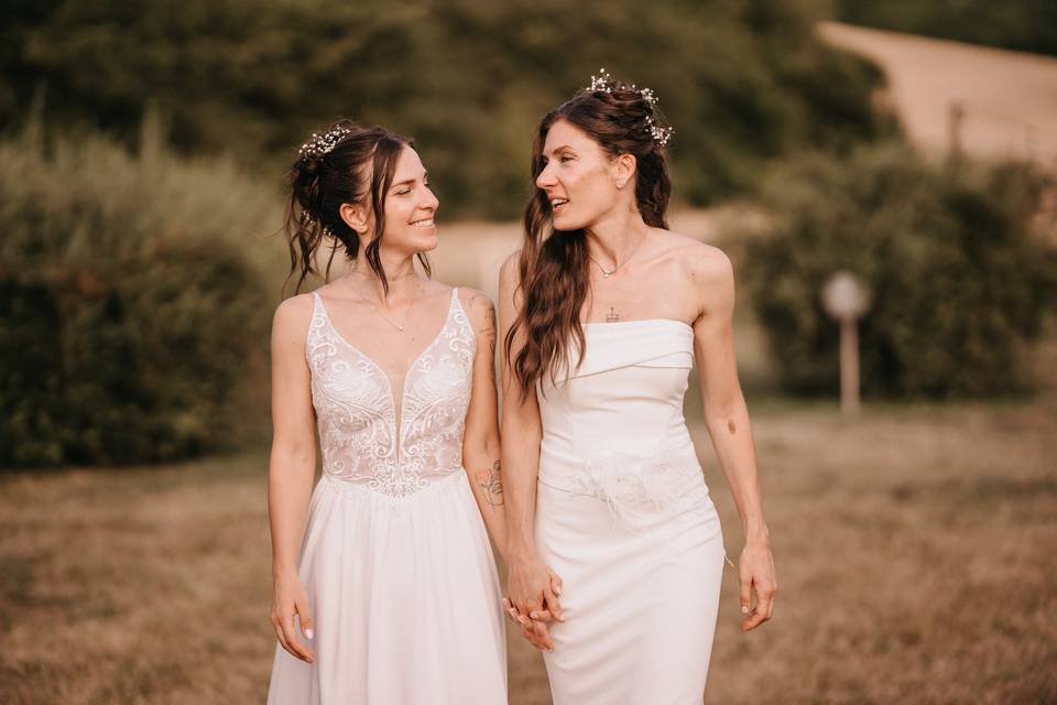 Le nozze di Silvia e Martina