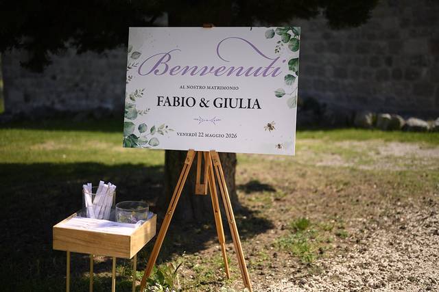 Le nozze di Giulia e Fabio 1